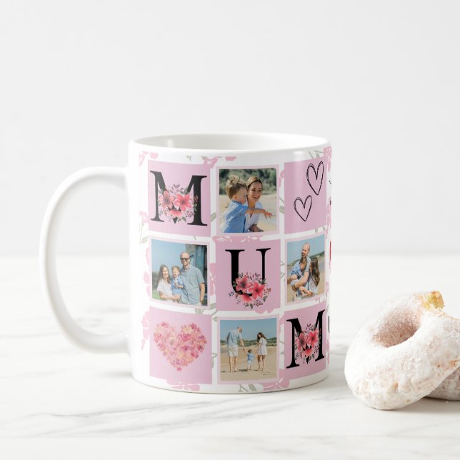 Photo Mug Je t'aime (Avec donut)