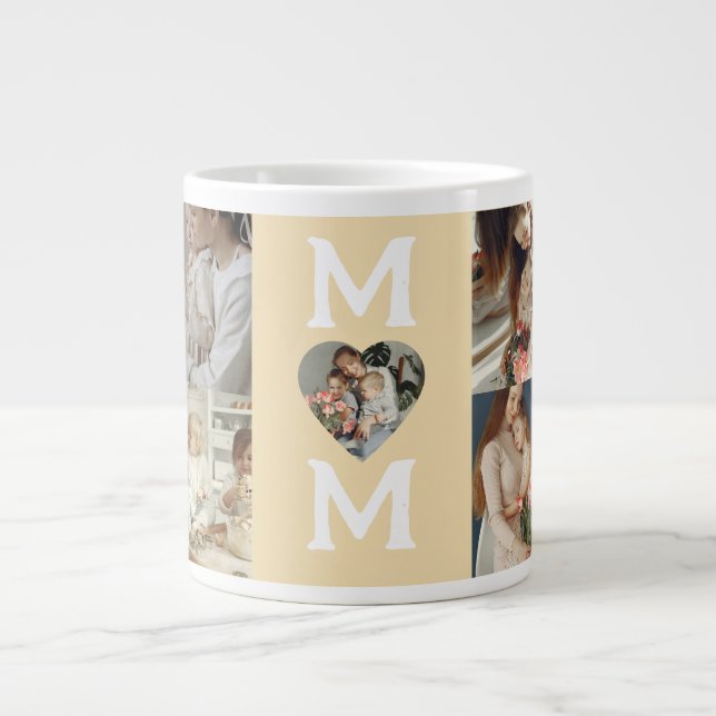 Photo Mug - MOM - Fête des mères personnalisées (Devant)