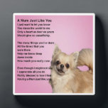 Photo Mum Poem Plaque - Chihuahua Design<br><div class="desc">A great gift for a mum who likes chihuahuas</div>