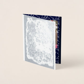 Photo Nativité PAIX sur la Terre carte de Noël