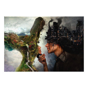 Photo Nature vs Civilisation