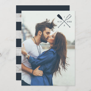 Photo nautique du FAIRE-PART DE MARIAGE de