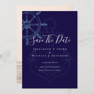 PHOTO Nautique Enregistrer Dates Moderne Ocean Bea