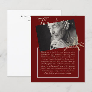 PHOTO nécrologique du mémorial du Merci BUDGET