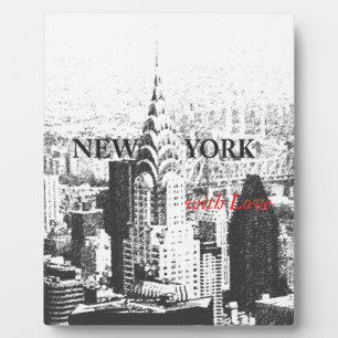 Photo New York avec la plaque d'affichage d'amour