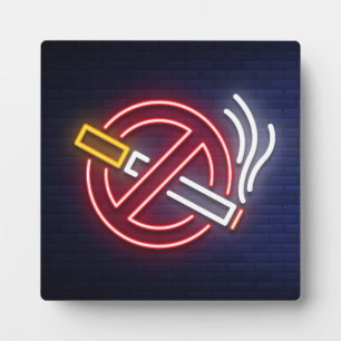 Photo NO SMOKING Plaque
