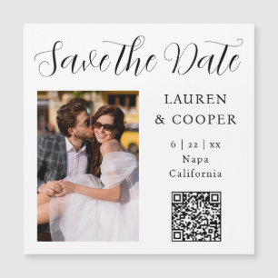 Photo Noir Blanc QR Script Enregistrer la Date