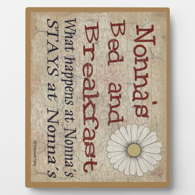 Photo Nonna's Bed and Breakfast Ce qui se passe à Plaque (Devant)