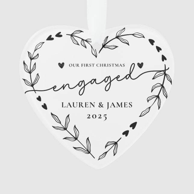 Photo Notre première couronne de Noël Engagée (devant)