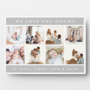 Photo Nous Vous Aimons Nonno Plaque