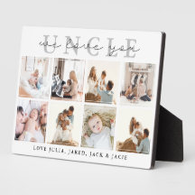 On T'Aime, Oncle Plaque