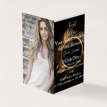 Photo or et Sweet sixteen noir