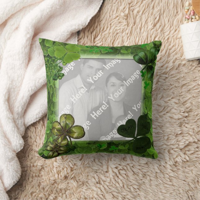 Photo Oreiller Jour Saint Patrick (Couverture)