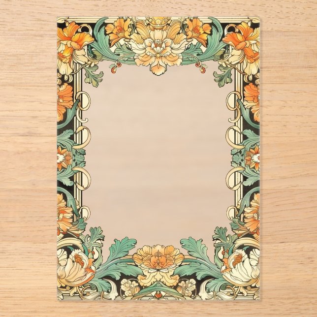 Photo ou superposition Invitation de motif complex (Recto)