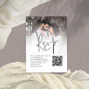 Photo Overlay Script QR Code Mariage Carte RSVP