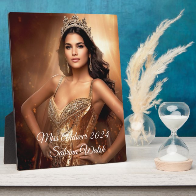 Photo Pageant Queen Plaque (Côté)