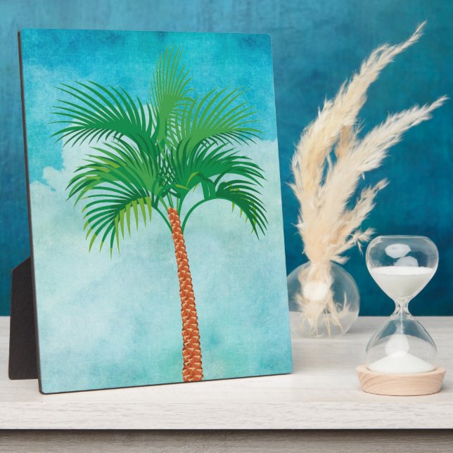 Photo Palm Tree Plaque (Côté)