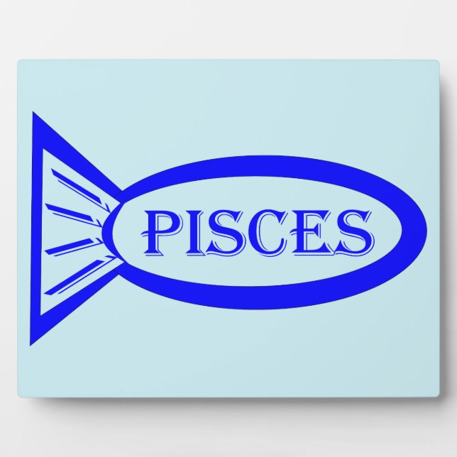 Photo Panneau étoile Poissons Plaque (Devant)