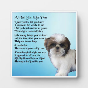 Photo Papa Poem Plaque - Chih Tzu Chien Design