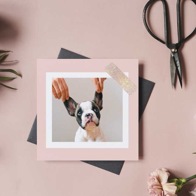 Photo Pastel rose personnalisée (Créateur téléchargé)