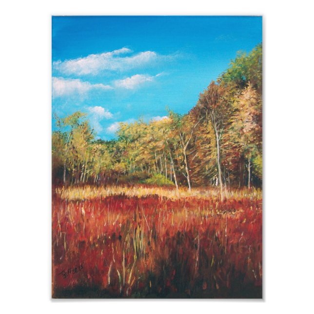 Photo Peinture - Fall Art Michigan Trail | Impression ph (Devant)