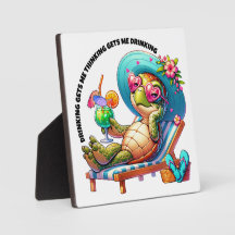 Penser et boire Plaque