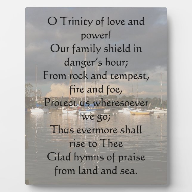 Photo Père éternel fort pour sauver Plaque (Devant)