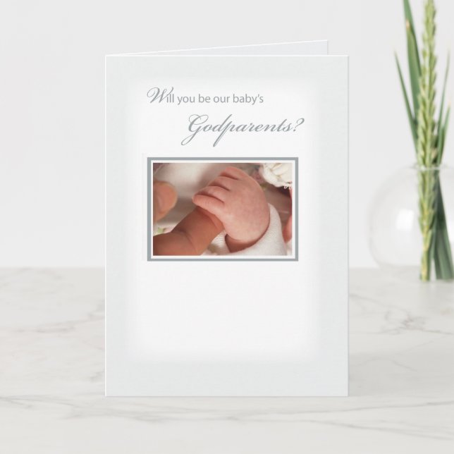 Photo Personnalisable Invitation Neutre Parente (Devant)