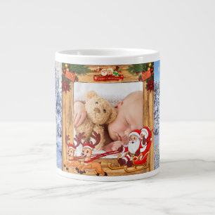 Photo personnalisable Mug Père Noël