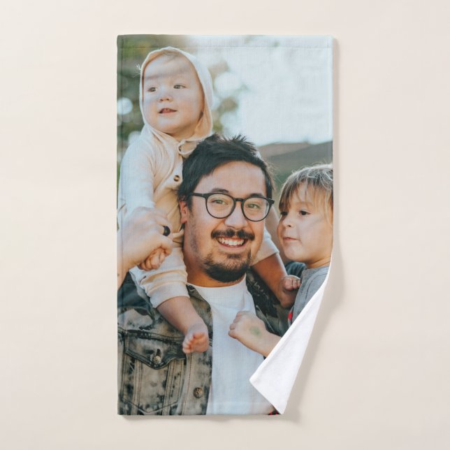 Photo personnalisé (Serviette à main)