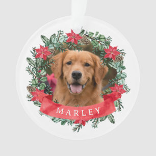 Photo personnalisé de chien avec nom Couronne de p