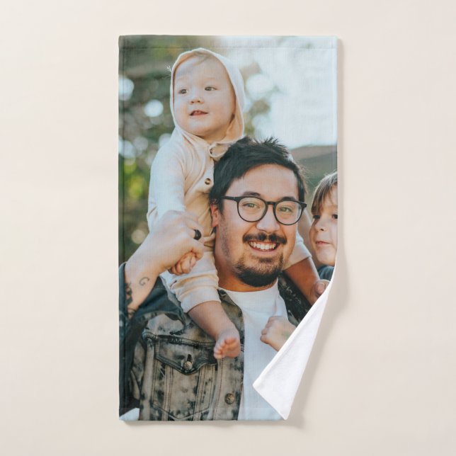 Photo personnalisé sur mesure (Serviette à main)