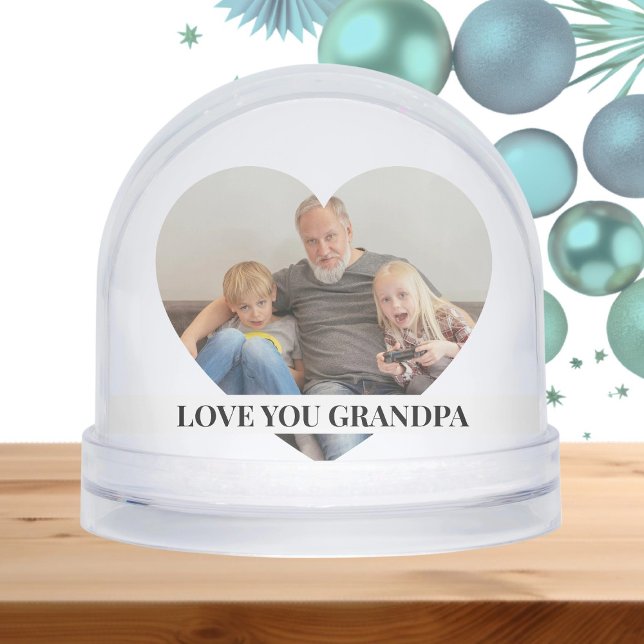 Photo Personnalisée 2 faces Personnalisée (Photo Personalized 2 sided Custom Made Snow Globes by Ricaso
Make your own photo gifts.
)