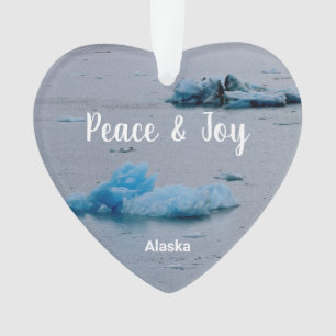 Photo personnalisée Alaska Icebergs Keepsaké Sou