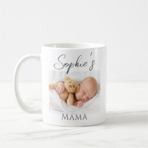 Photo personnalisée Baby Mama Mug