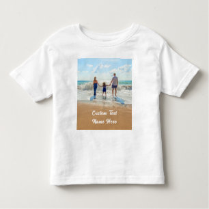 Photo personnalisée Baby T-Shirt Vos photos et tex