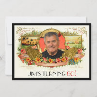 Photo personnalisée Boîte à Étiquette Invitation d