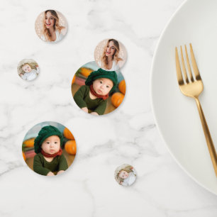 Photo personnalisée Confetti