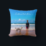 Photo personnalisée Coussin vos photos avec animau<br><div class="desc">Photo et texte de Custom - Your Own Design - My Pet - Personalized Family / Friends or Personal Gift - Add Your Photo et texte - Resize and move or remove and adelement / text with customization tool ! Enjoy</div>