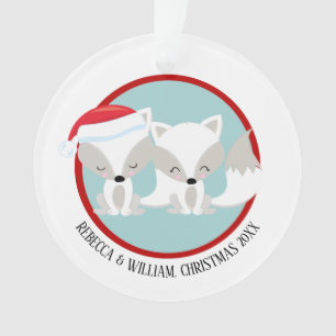 Photo personnalisée de Christmas Arctic Fox