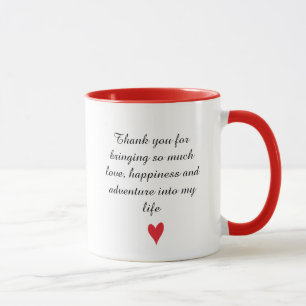 Photo personnalisée de la Saint Valentin Mug