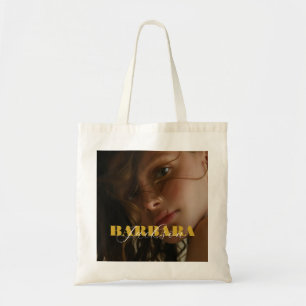 Photo personnalisée et nom Sac fourre-tout double