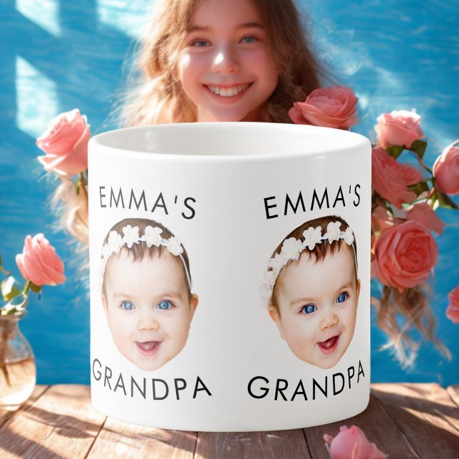 Photo personnalisée Face Mug Maman Grand-mère Gran (Créateur téléchargé)
