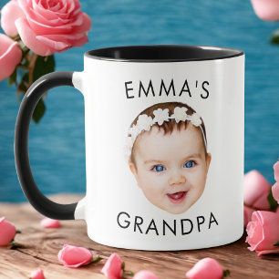 Photo personnalisée Face Mug Maman Grand-mère Gran