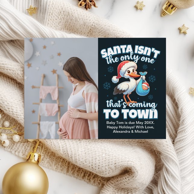 Photo personnalisée Faire-part de grossesse de Noë (Créateur téléchargé)