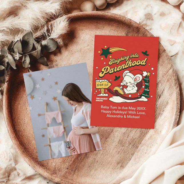 Photo personnalisée Faire-part de grossesse de Noë (Créateur téléchargé)