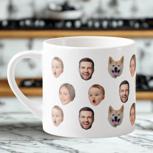 Photo Personnalisée Famille Mug, 4 Photos Mug