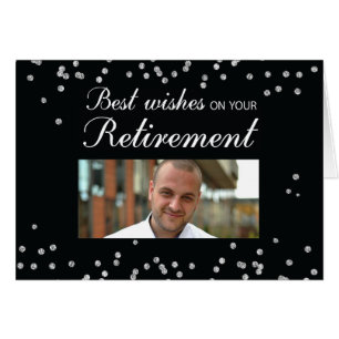 Photo personnalisée, Félicitations à la retraite N