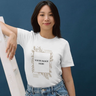 Photo personnalisée Femmes TShirt Modèle