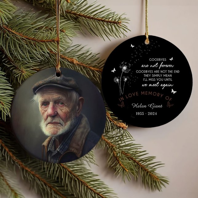 Photo personnalisée "Les adieux ne sont pas pour t (Créateur téléchargé)